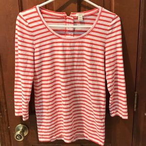 J. Crew 3/4 length tee, very gently worn